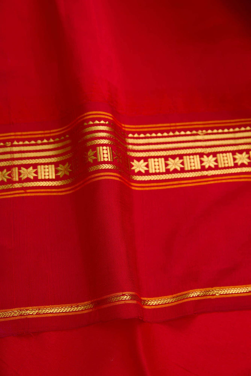 Mustard Dual Tone Banarasi Silk Saree