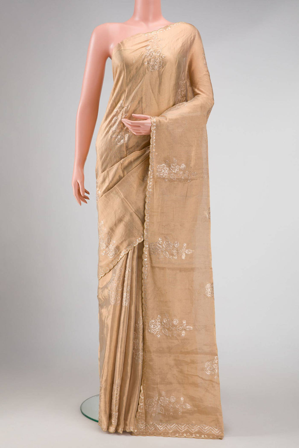 Gold Tissue Silk Saree