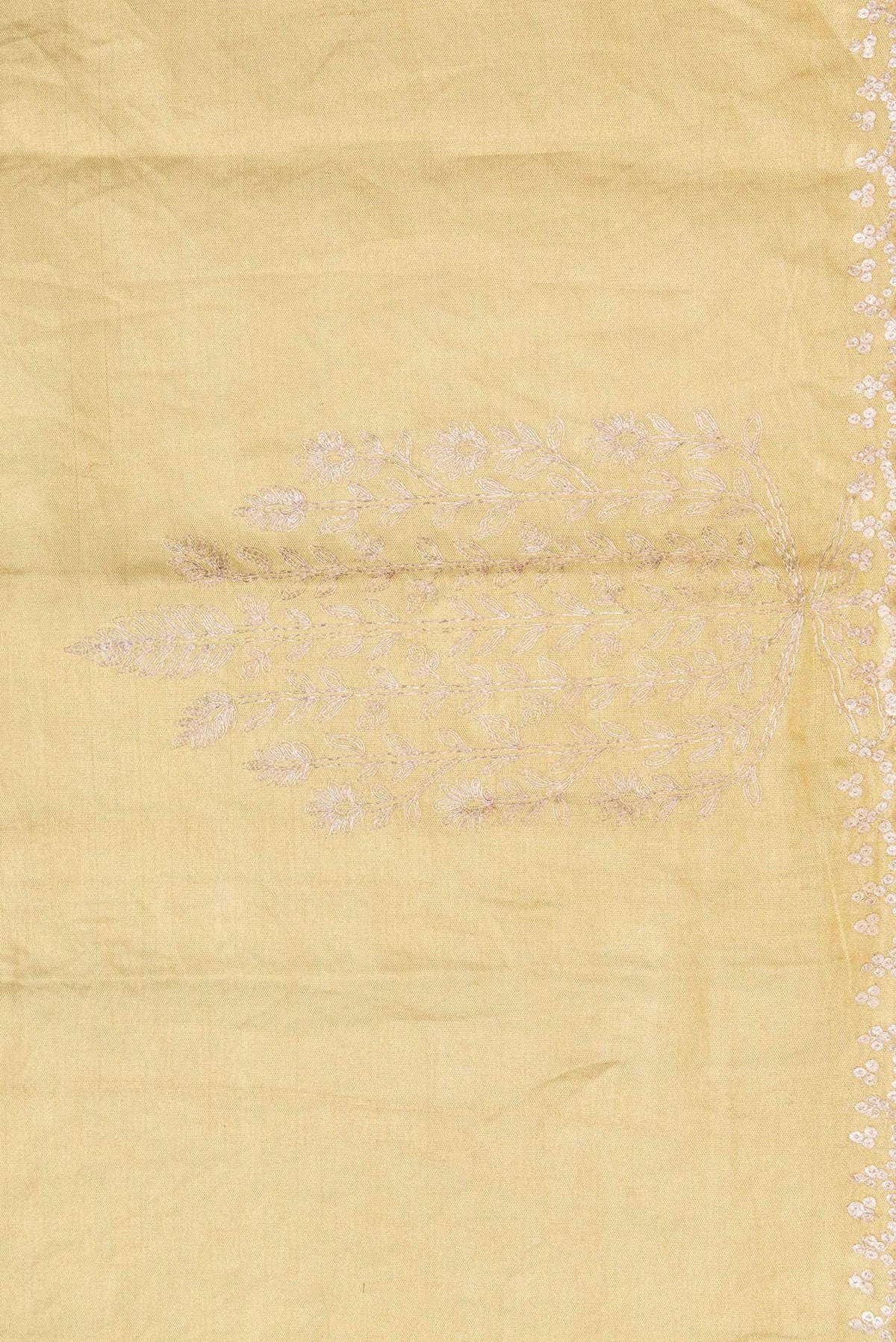Gold Dual Tone Tissue Silk Saree