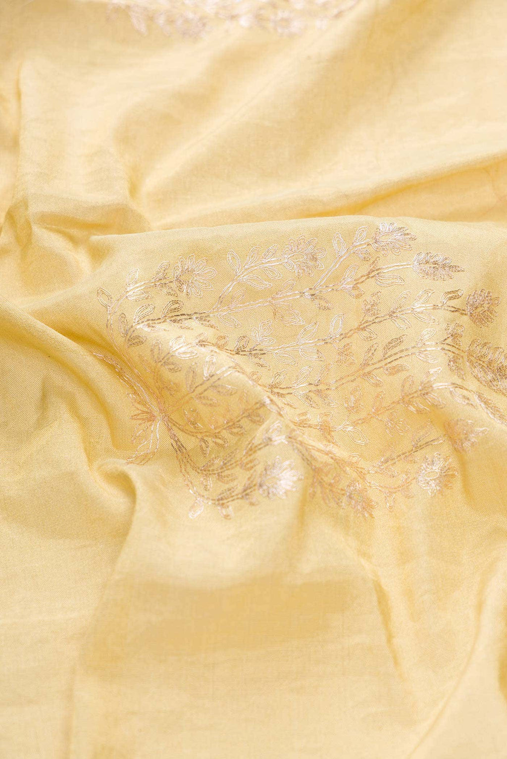 Gold Dual Tone Tissue Silk Saree