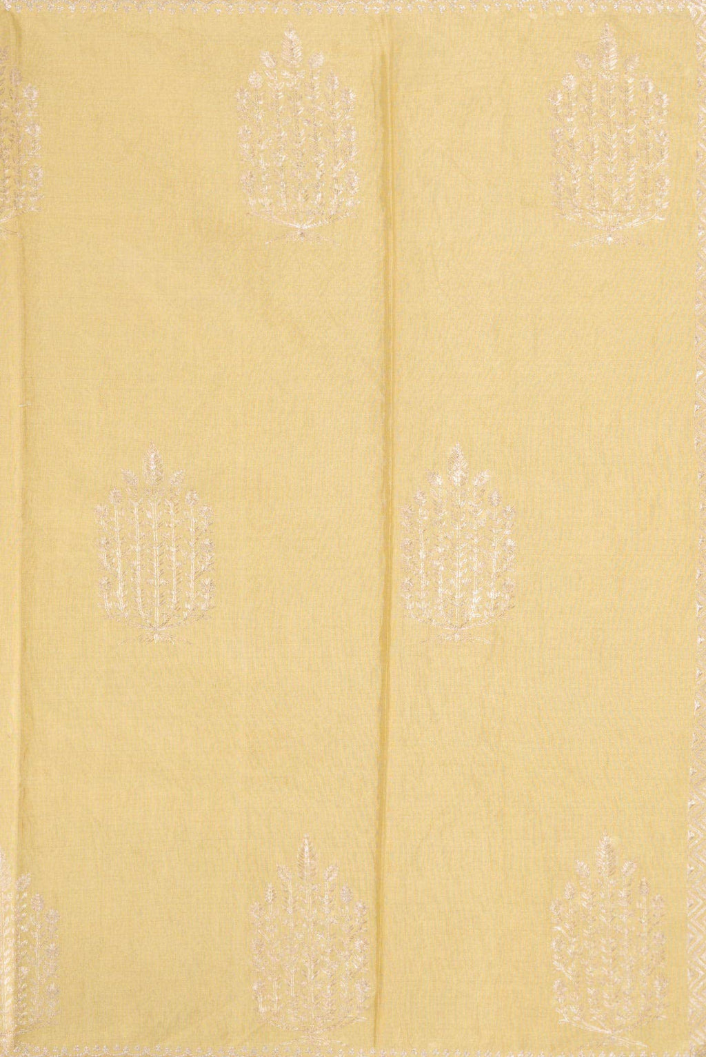 Gold Dual Tone Tissue Silk Saree