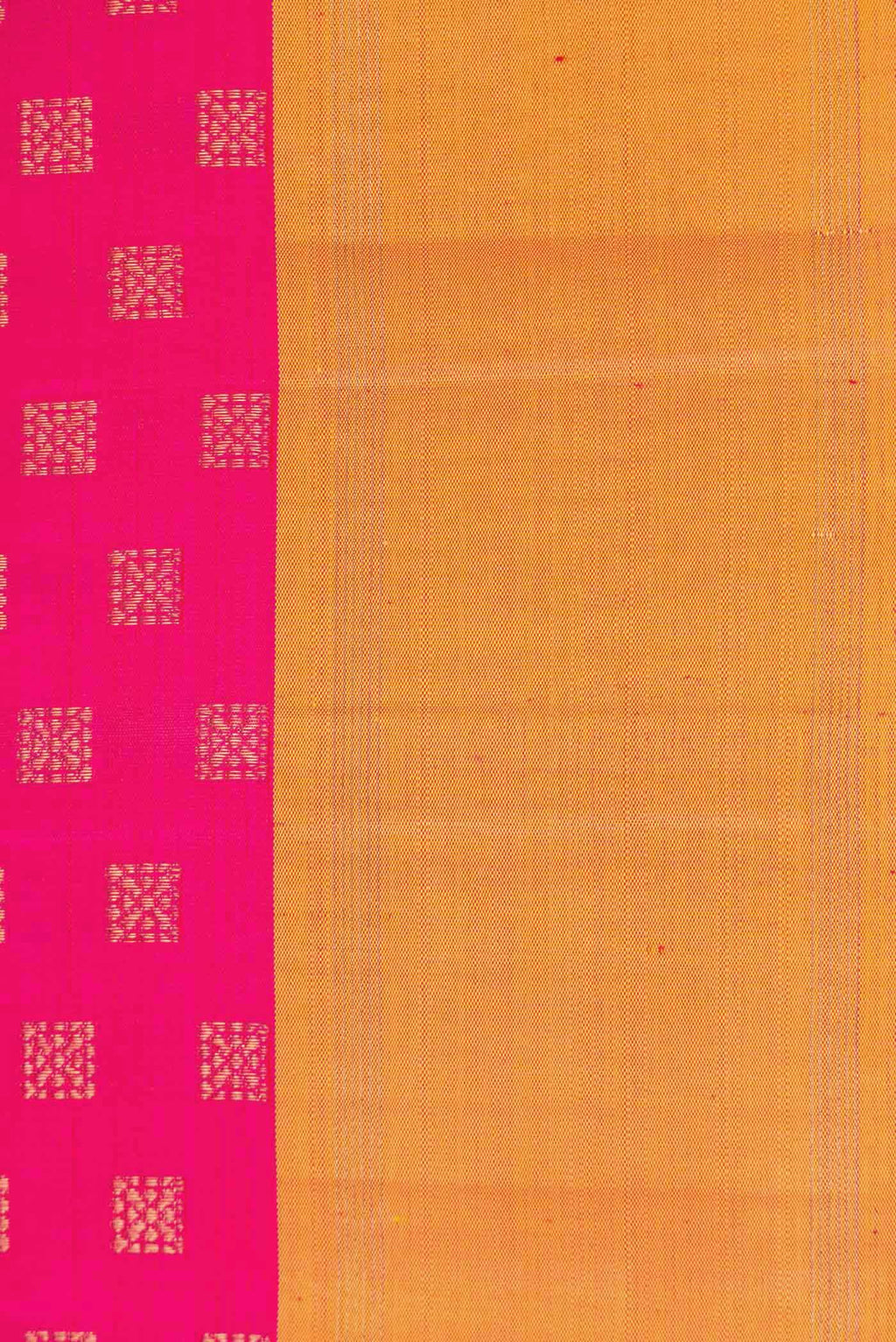 Pure Silk Pure Zari Pink Dual Tone Kanchipuram Saree