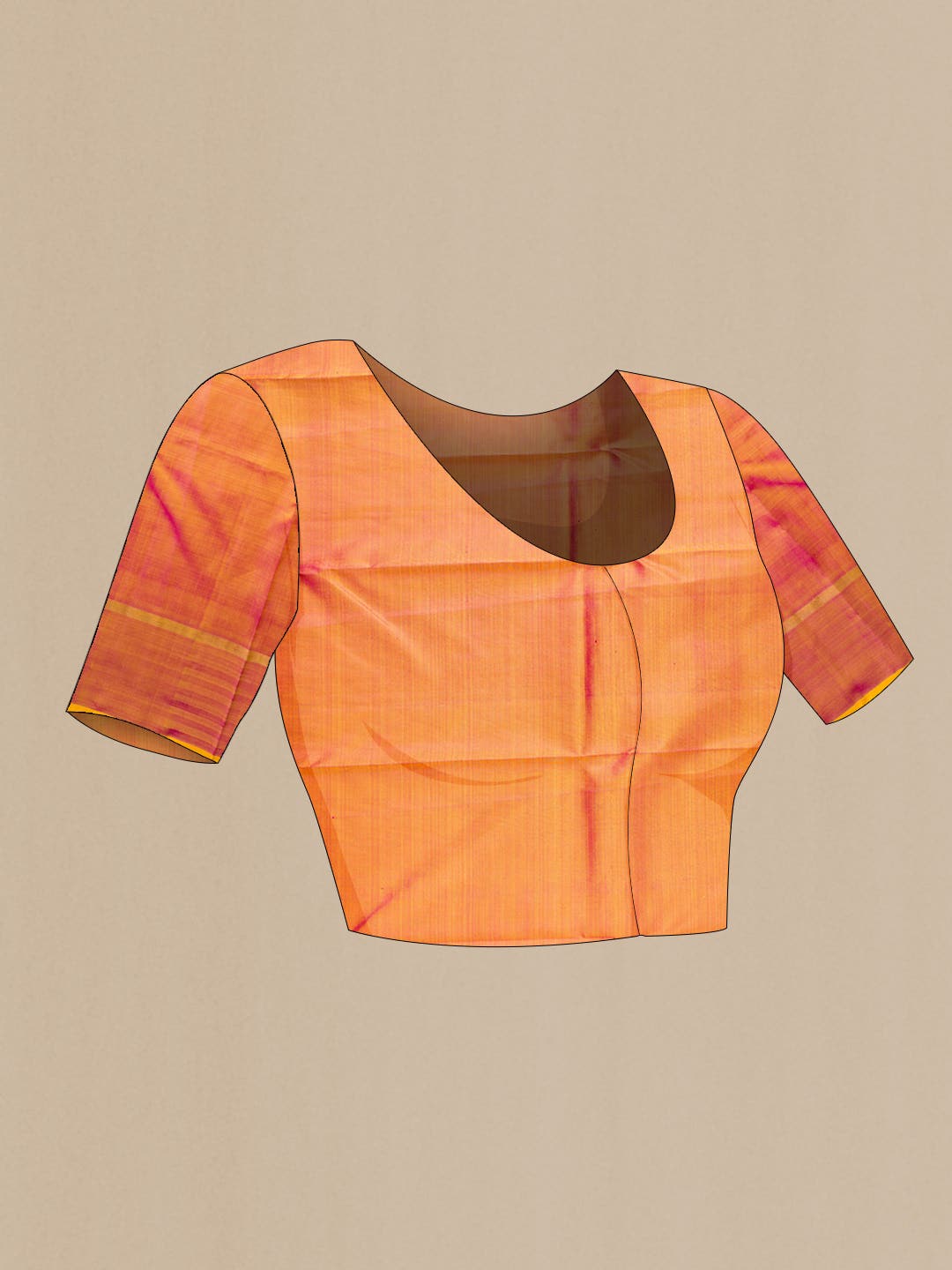 Pure Silk Pure Zari Yellow Kanchipuram Saree