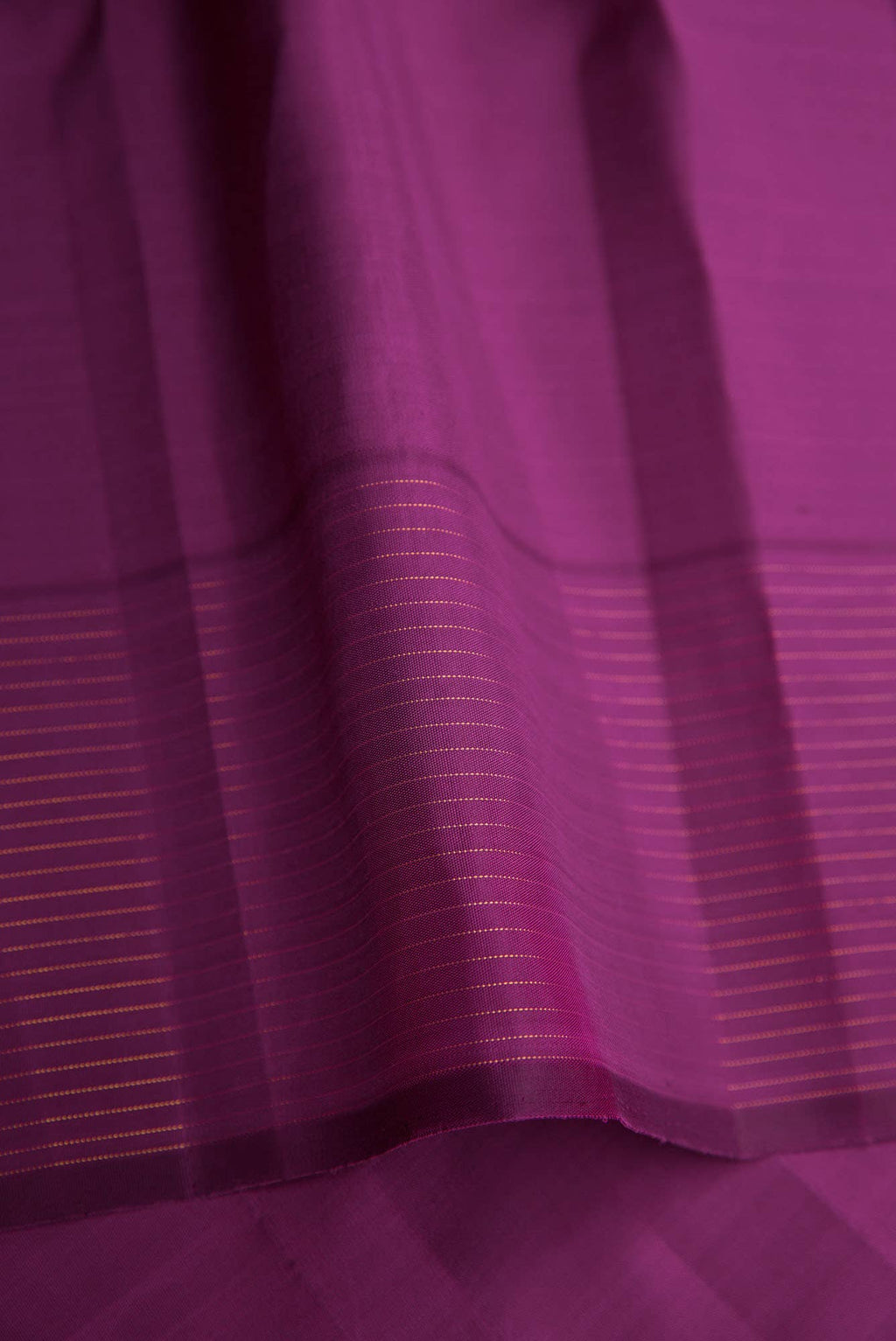 Pure Silk Pure Zari Peach Dual Tone Kanchipuram Saree