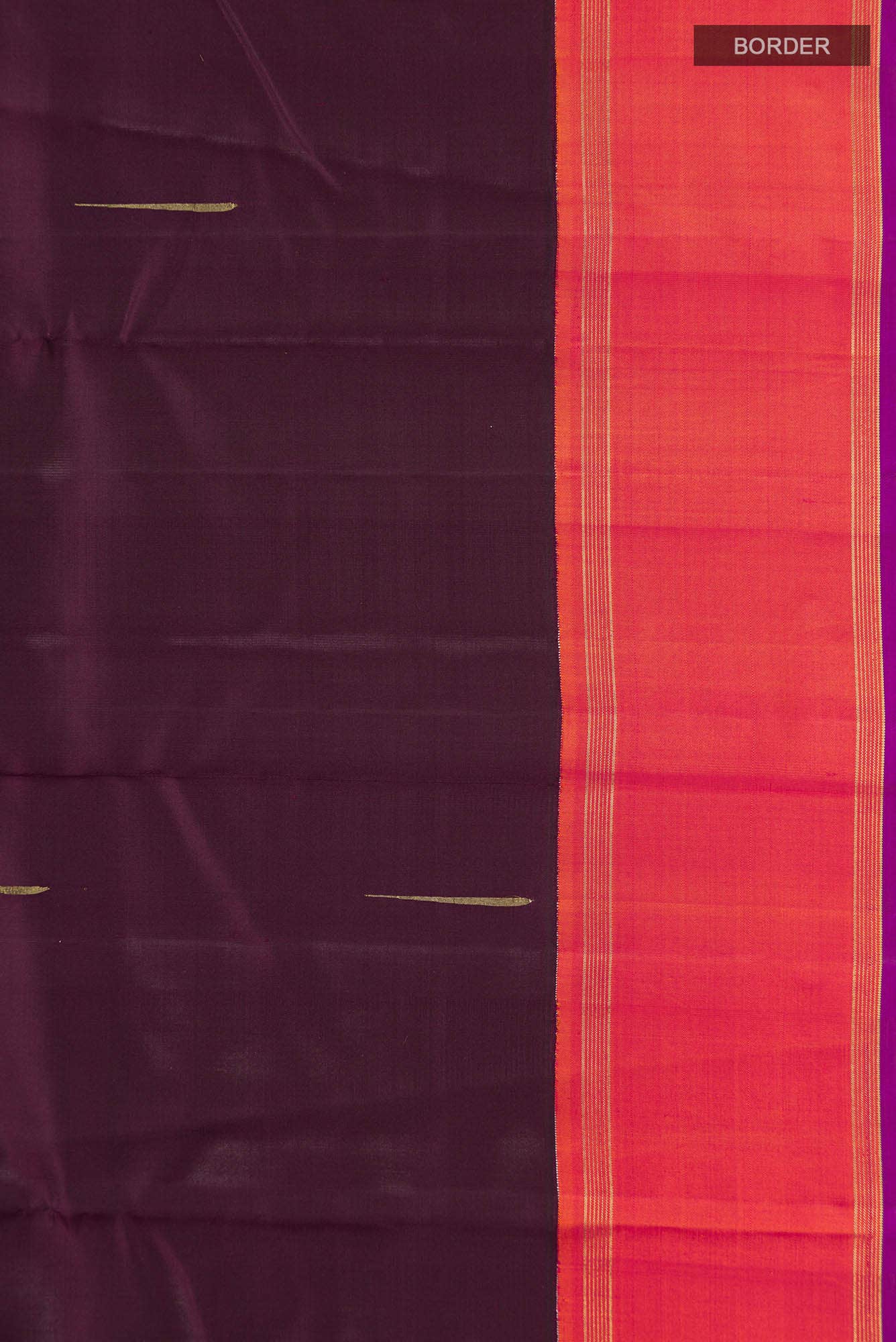 Magenta Kanchipuram Silk Saree
