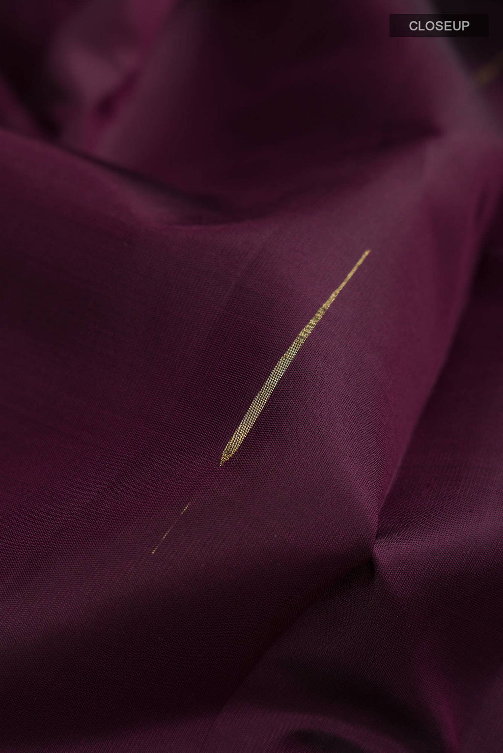 Magenta Kanchipuram Silk Saree