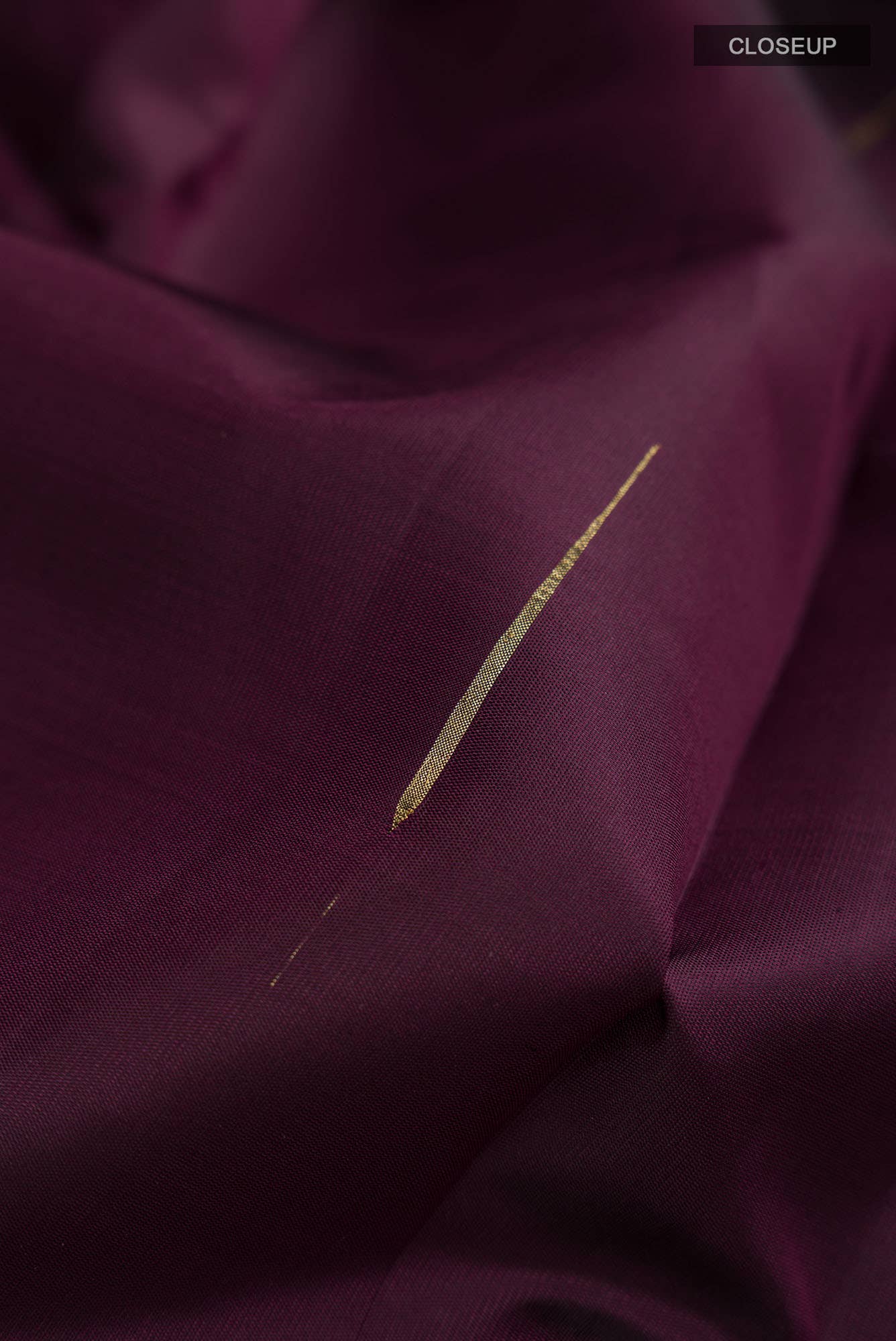 Magenta Kanchipuram Silk Saree