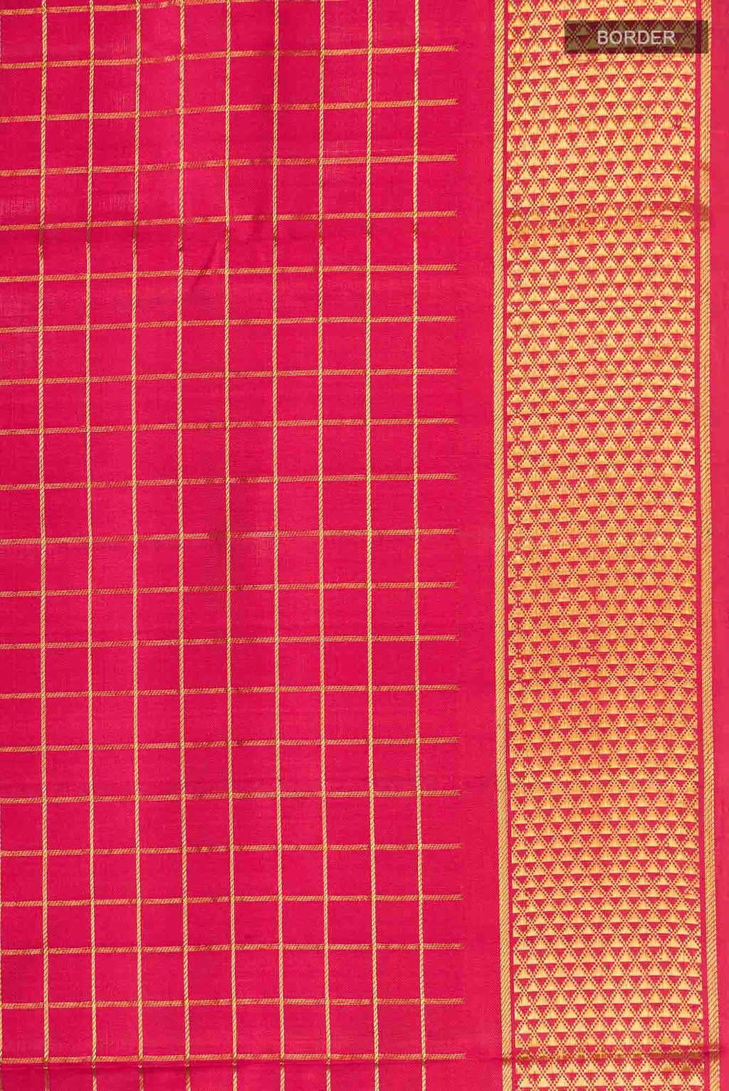 Red Kanchipuram Silk Nine Yards Saree