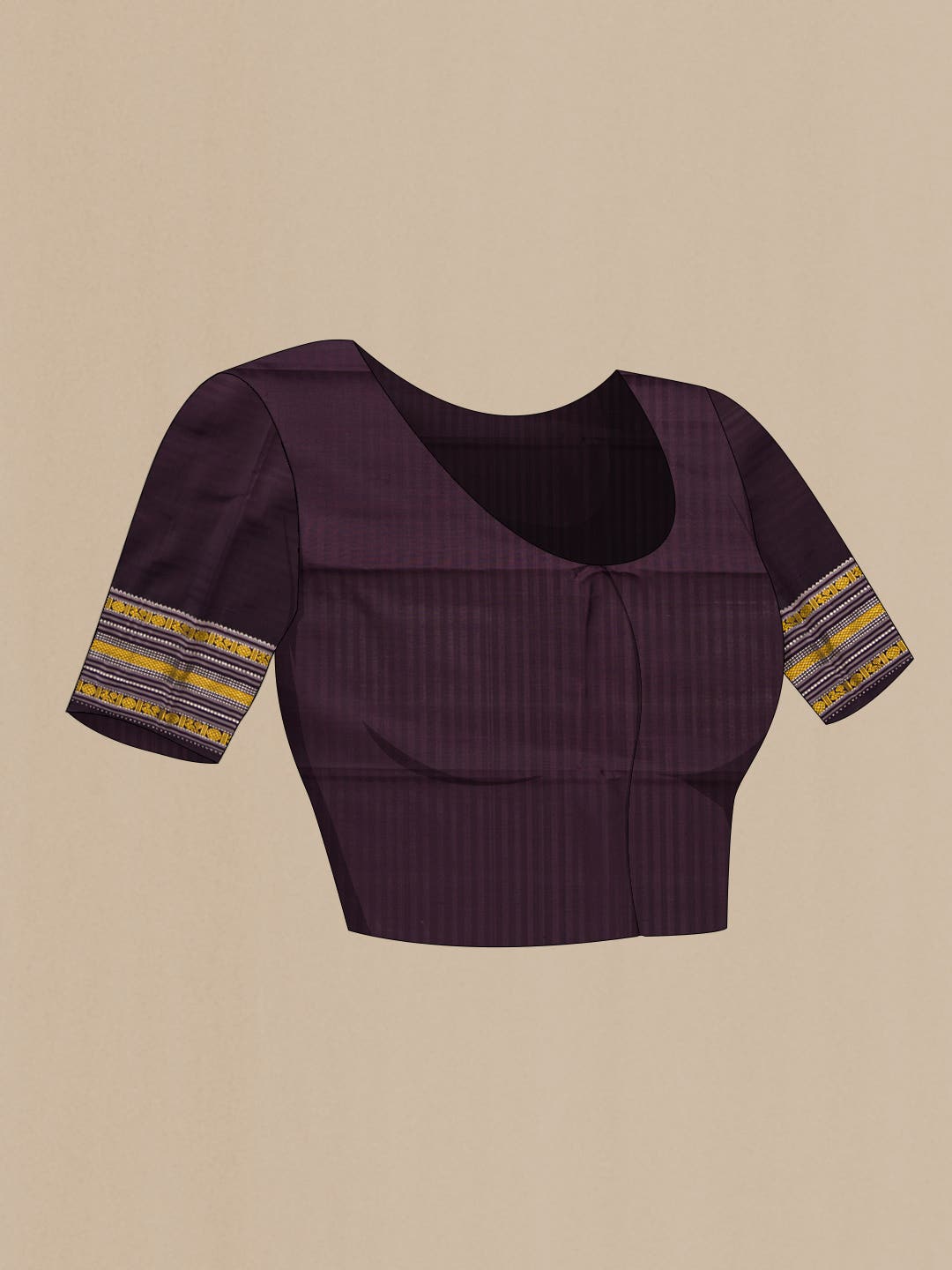 Lilac Dual Tone Kanchipuram Silk Saree
