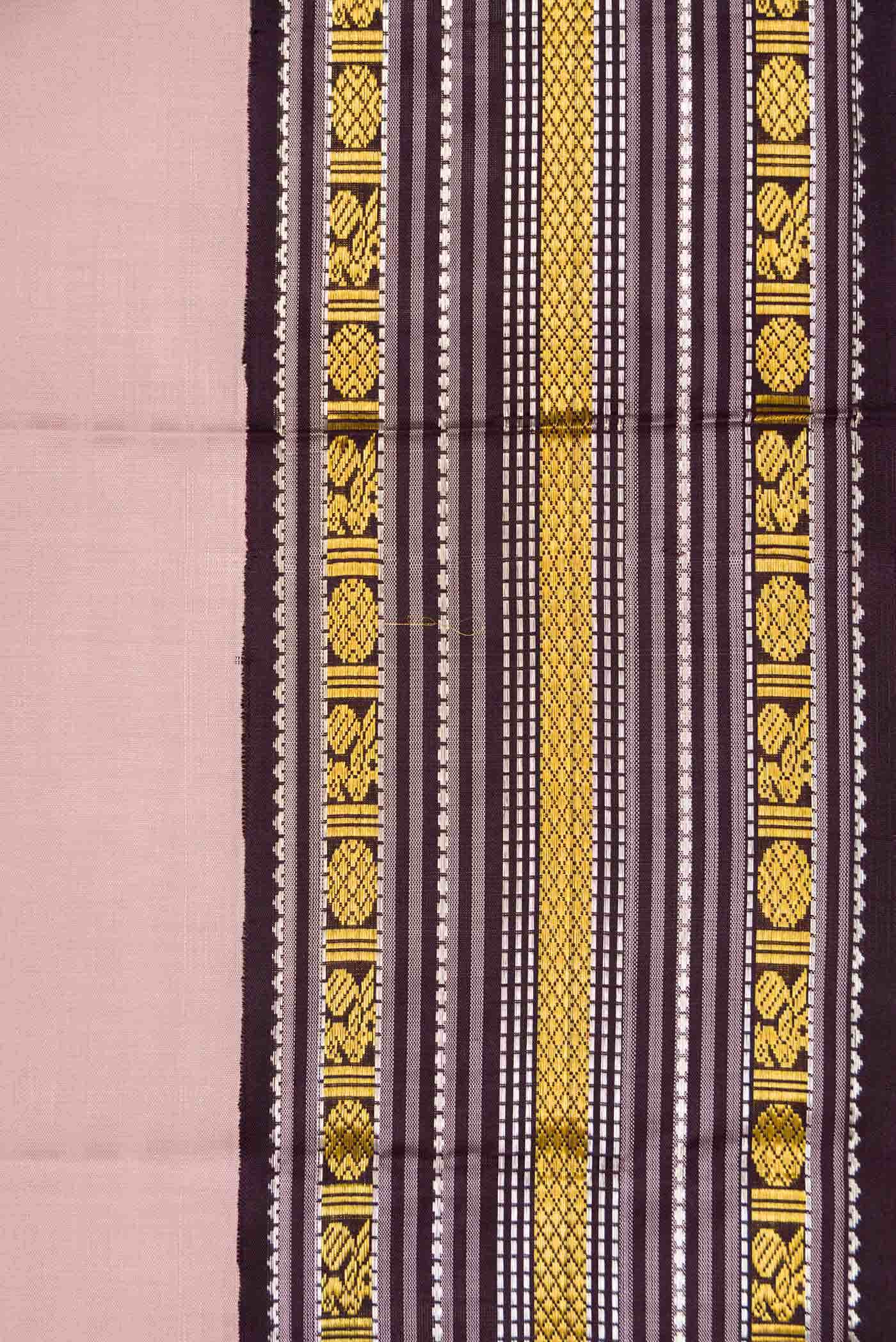 Lilac Dual Tone Kanchipuram Silk Saree