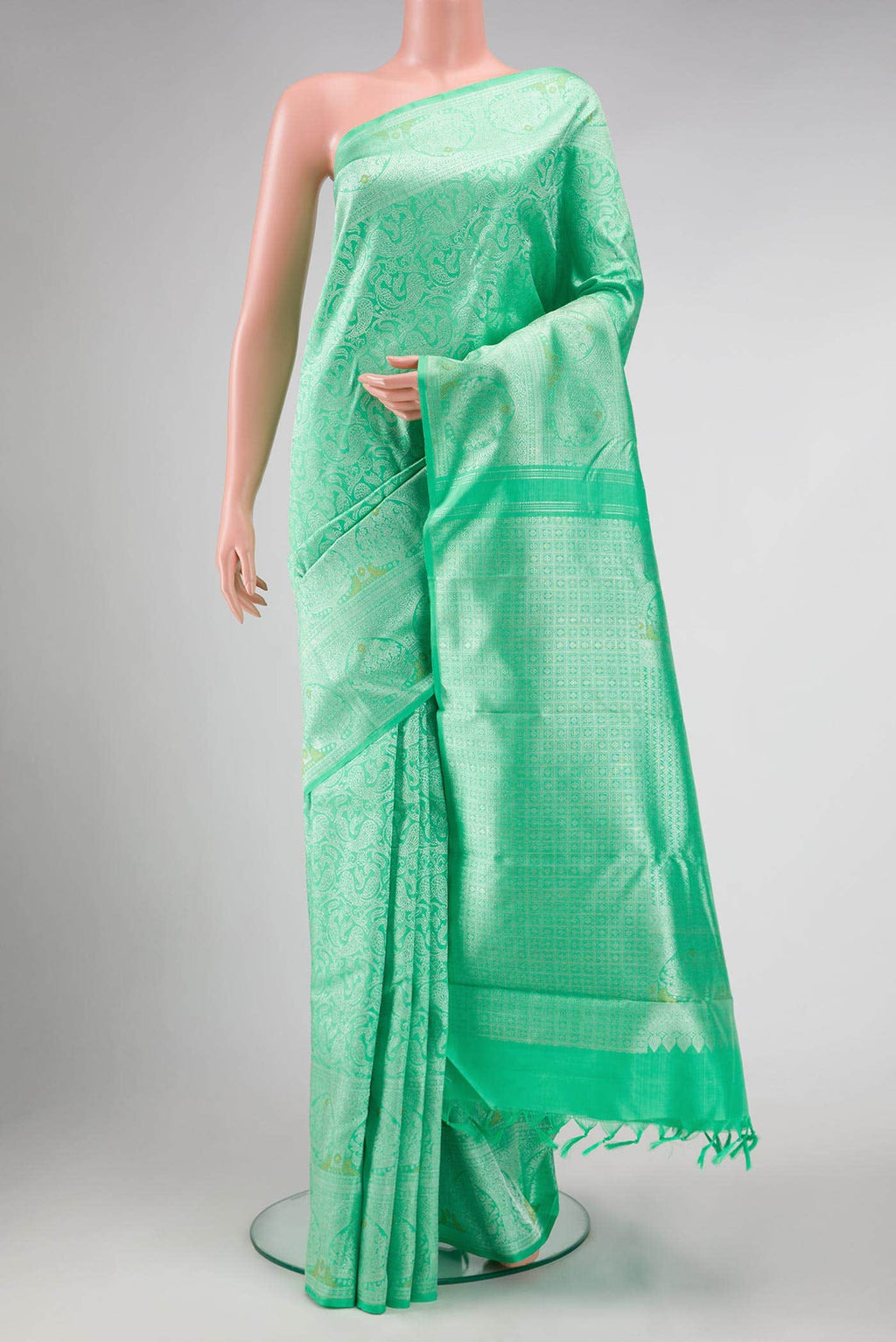Green Kanchipuram Silk Saree