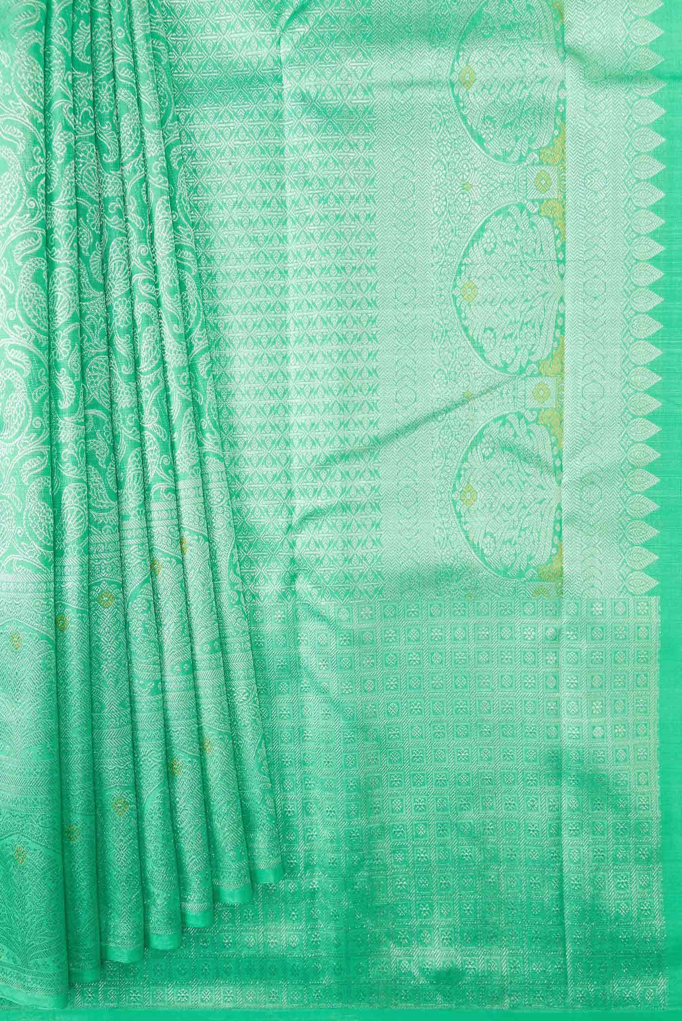 Green Kanchipuram Silk Saree