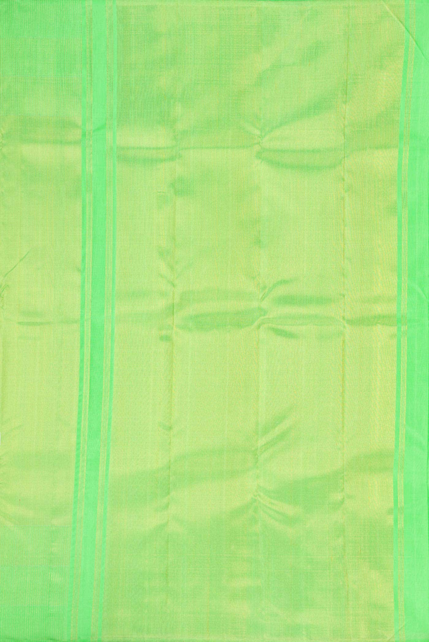 Parrot Green Kanchipuram Silk Saree