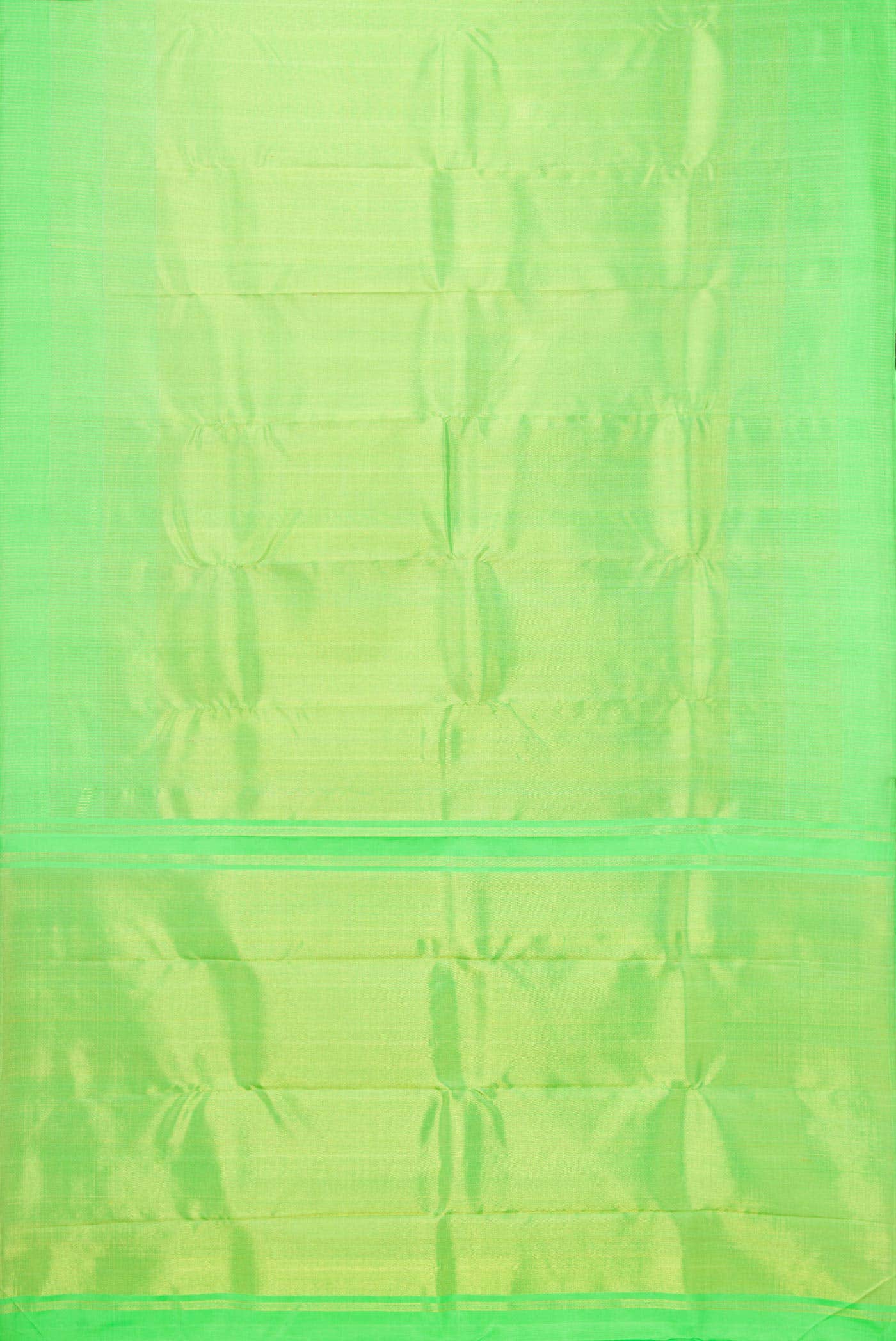 Parrot Green Kanchipuram Silk Saree