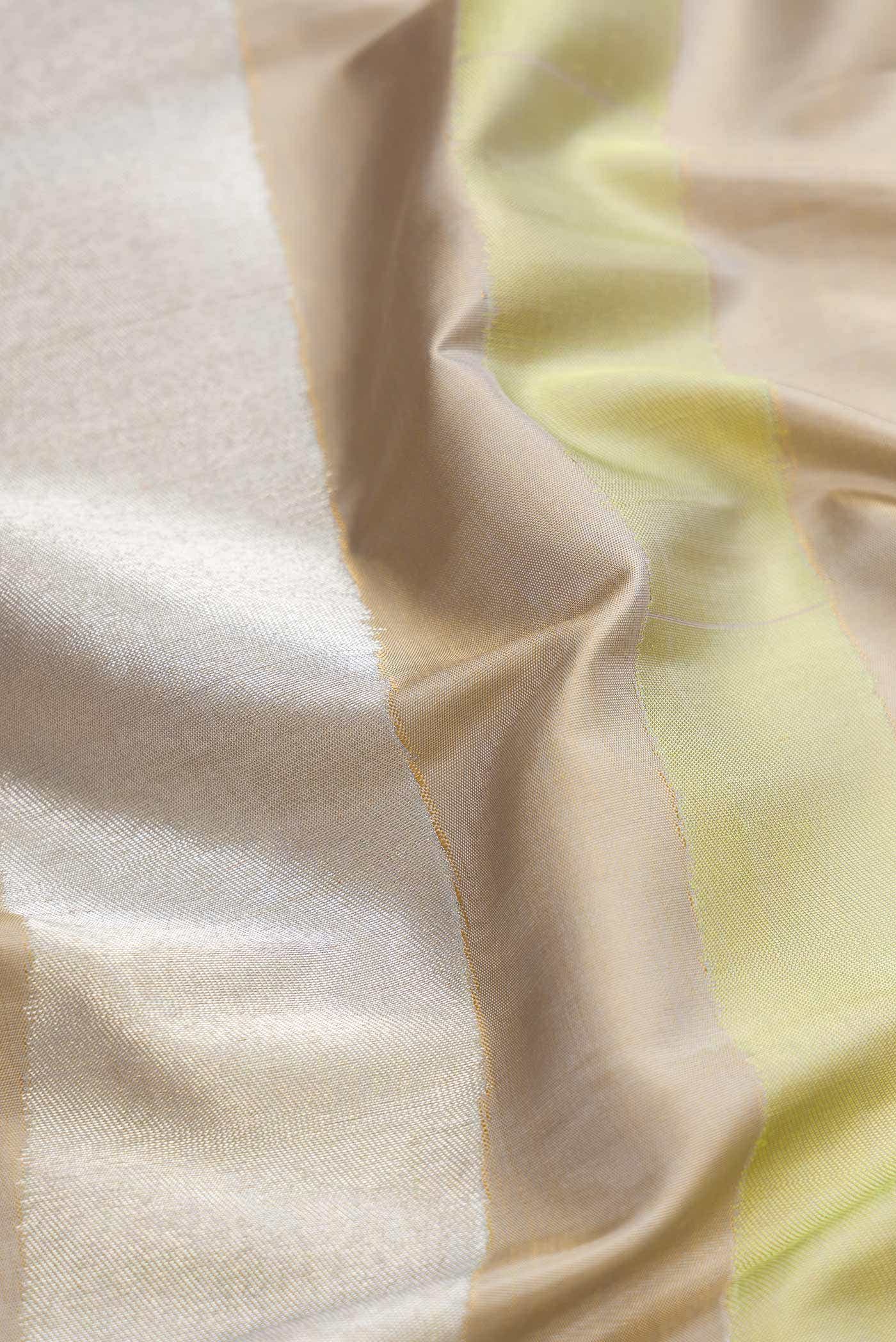 Pure Silk Pure Zari Multi Kanchipuram Saree