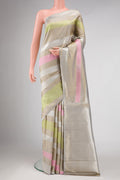 Pure Silk Pure Zari Multi Kanjivaram Saree
