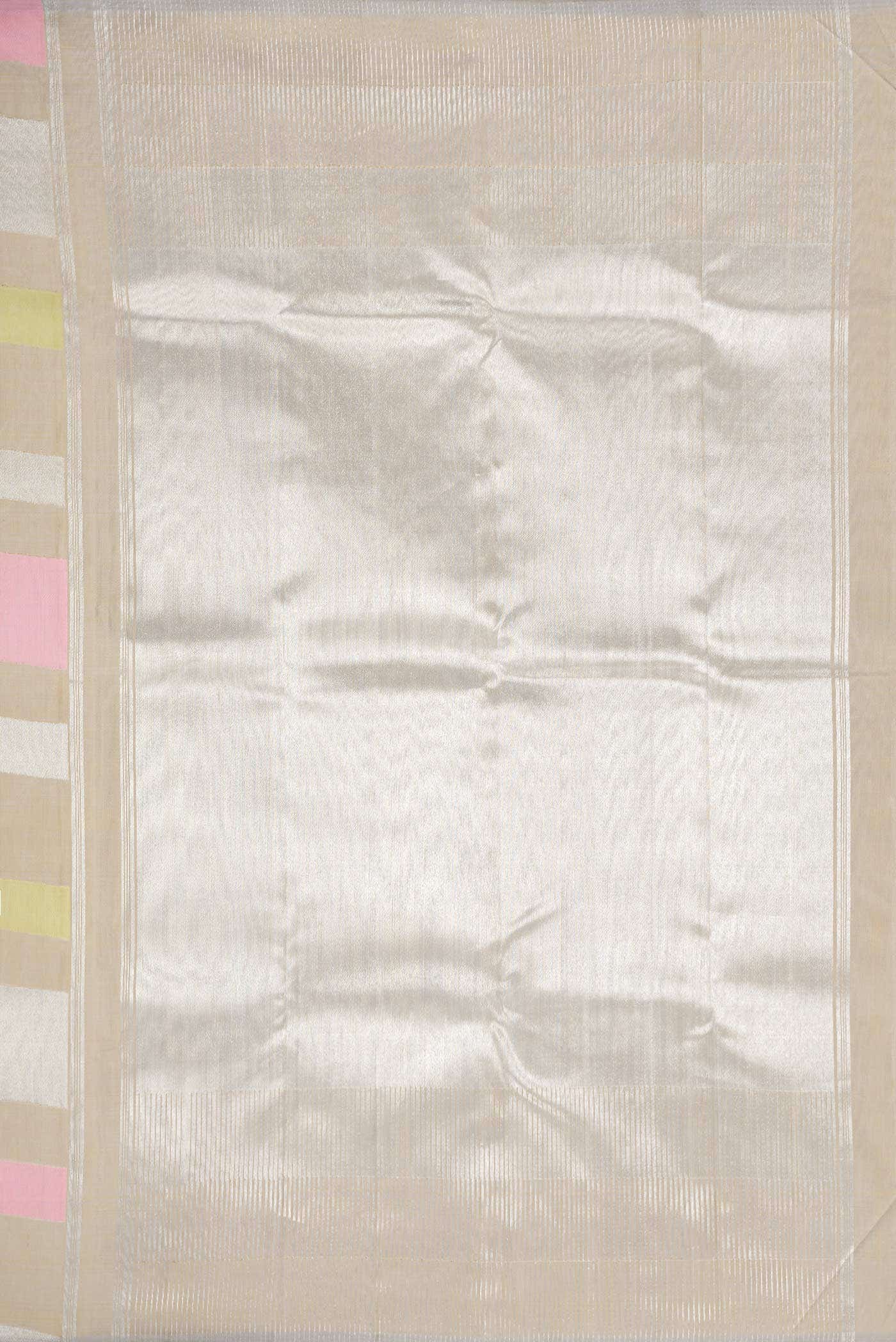 Pure Silk Pure Zari Multi Kanchipuram Saree