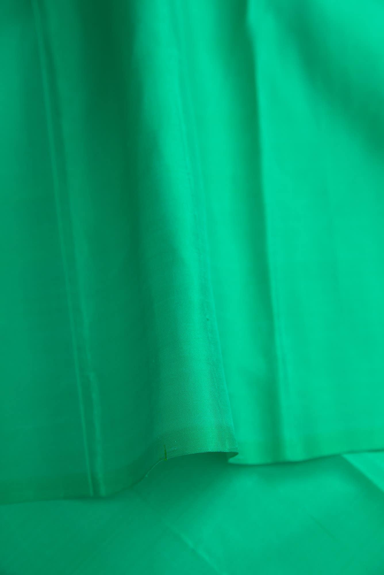 Sea Green Dual Tone Kanchipuram Silk Saree