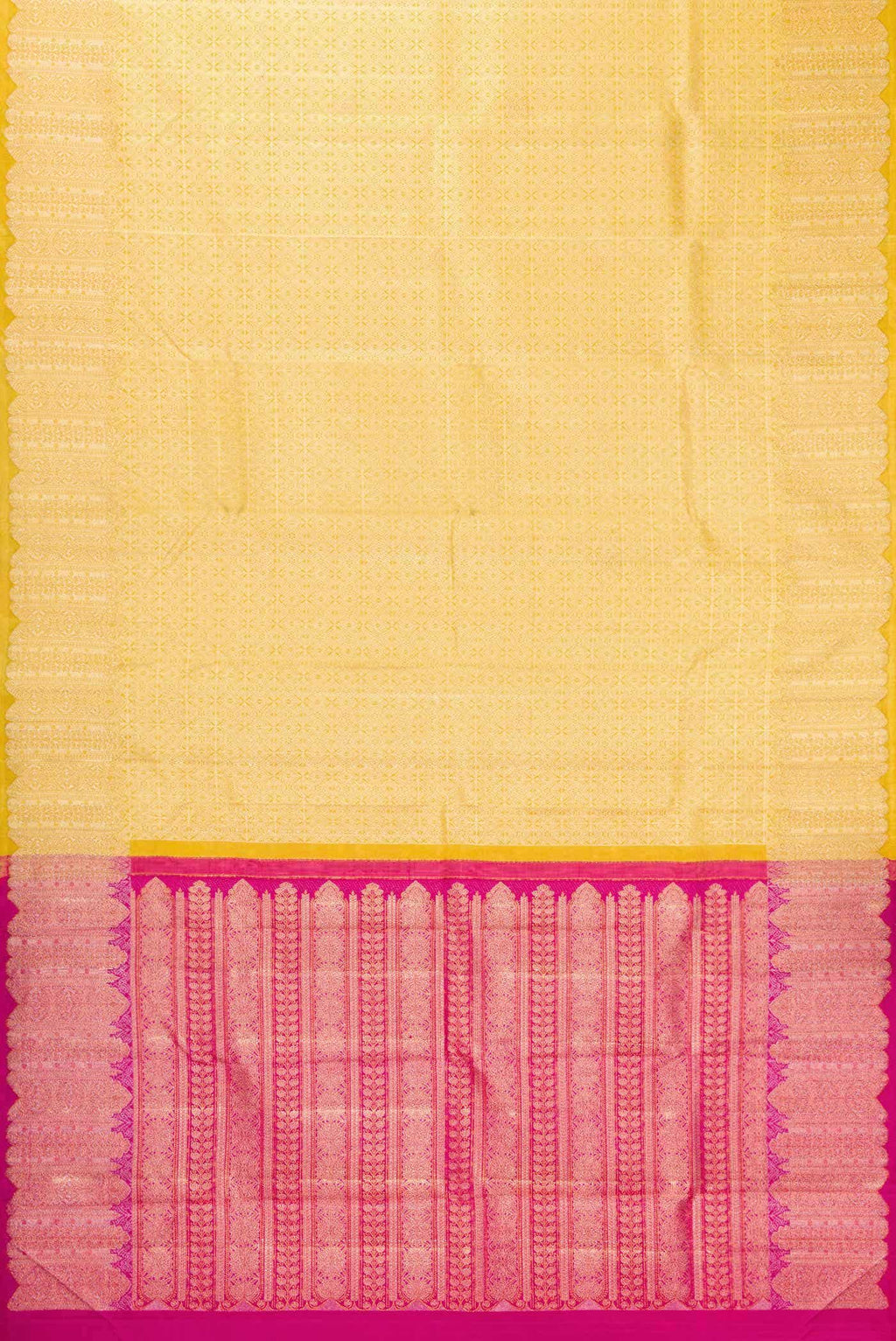 Sandal Kanchipuram Silk Saree