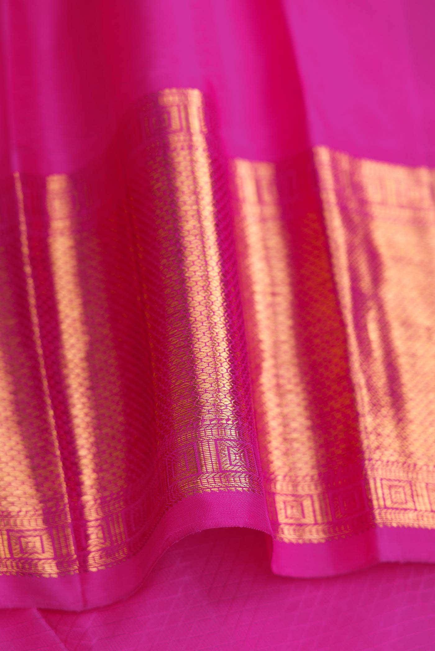 Yellow Dual Tone Kanchipuram Silk Saree
