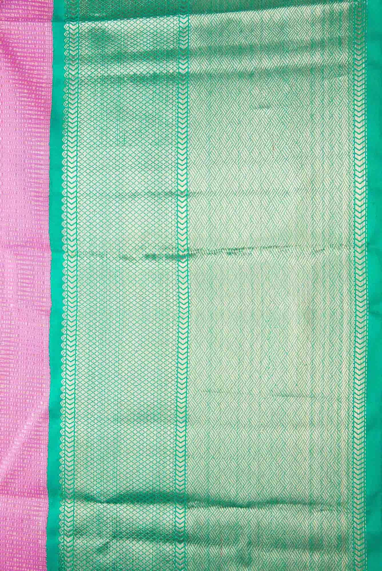 Lavender Dual Tone Kanchipuram Silk Saree