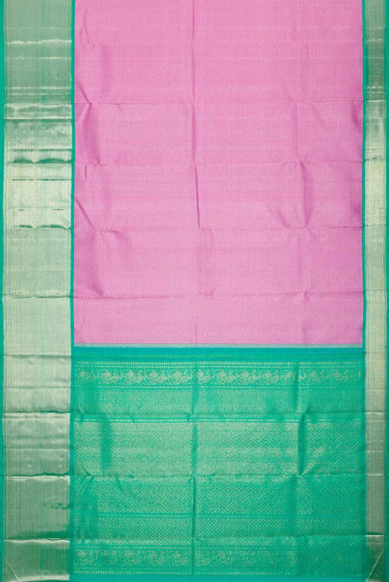Lavender Dual Tone Kanchipuram Silk Saree