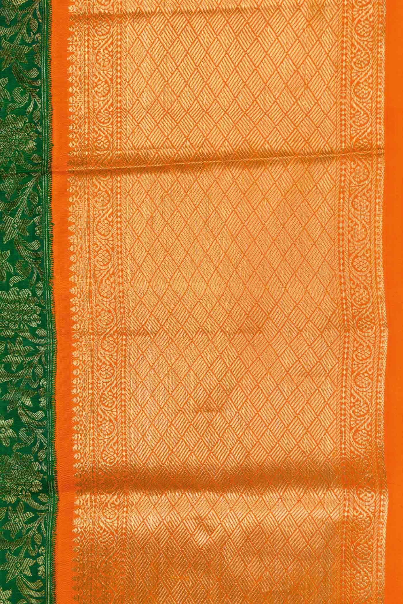 Green Kanchipuram Silk Saree