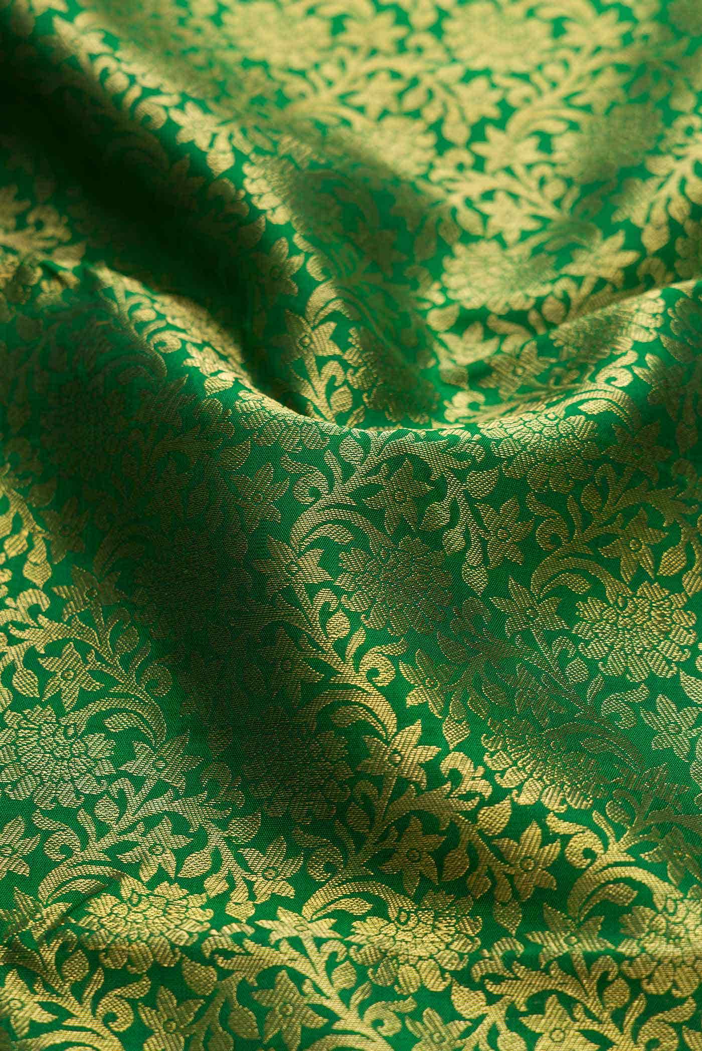 Green Kanchipuram Silk Saree
