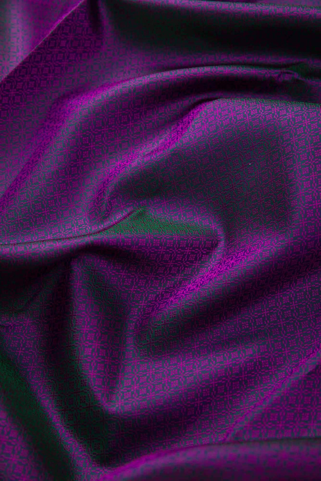 Green Dual Tone Kanchipuram Silk Saree