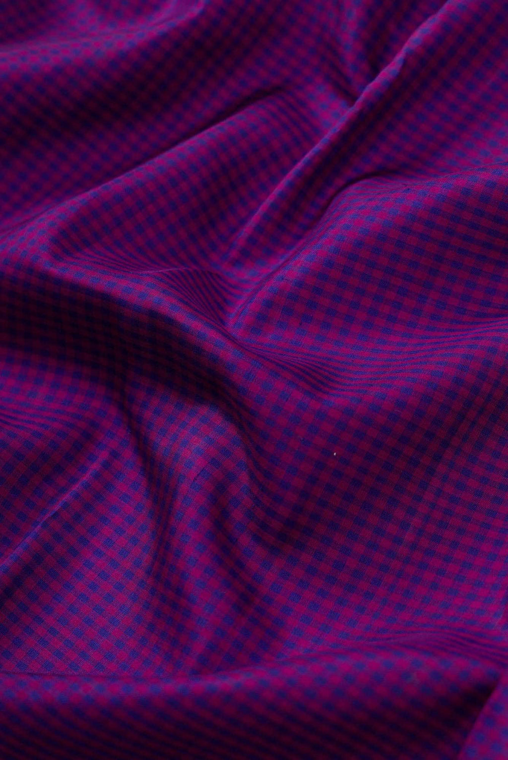Pure Silk Pure Zari Royal Blue and Purple Dual Tone Kanchipuram Saree