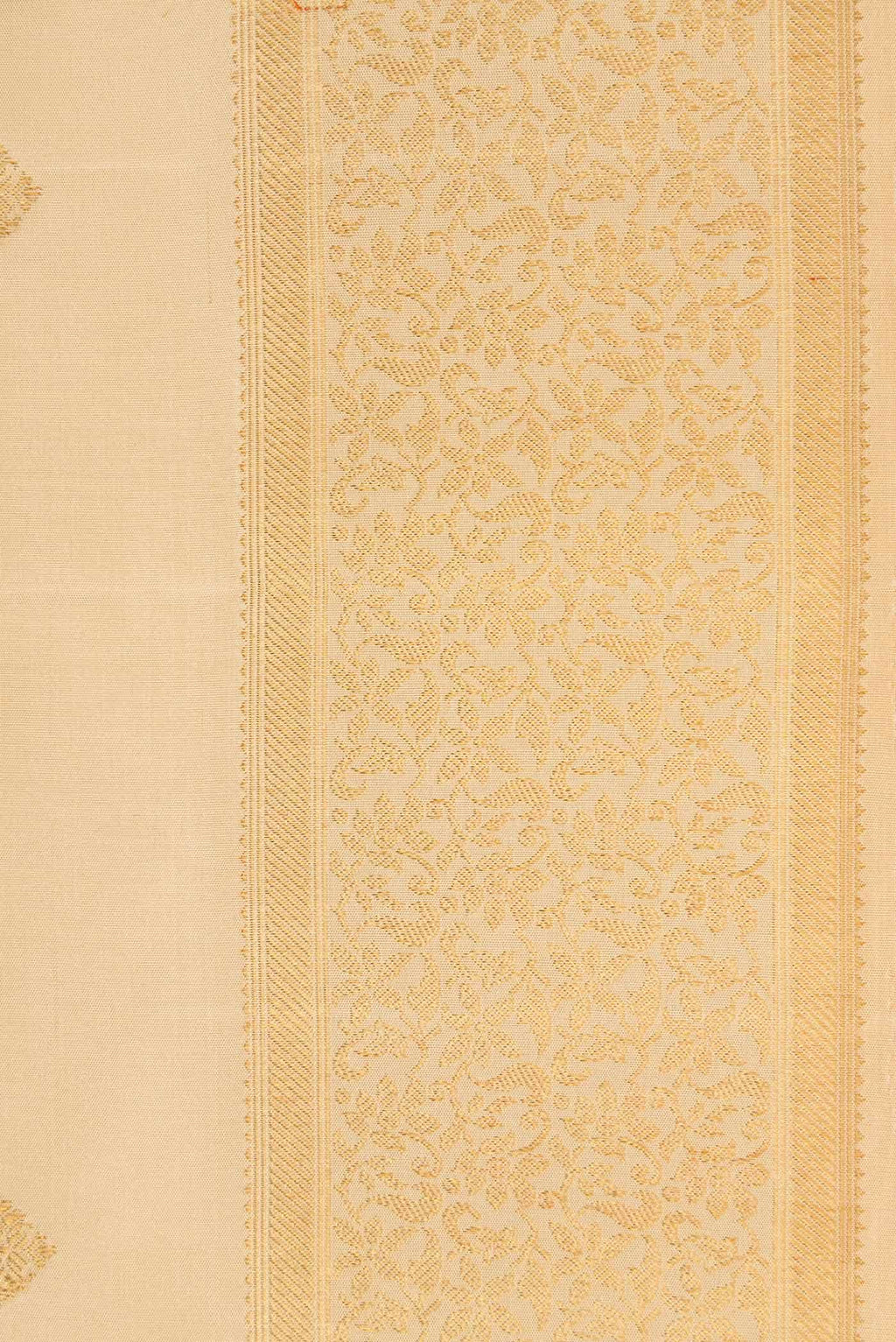 Pure Silk Pure Zari Sandal Kanchipuram Saree
