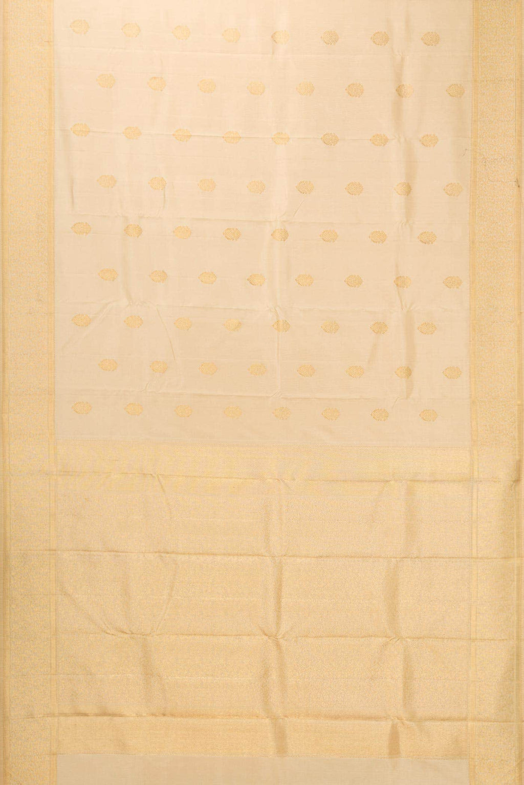 Pure Silk Pure Zari Sandal Kanchipuram Saree