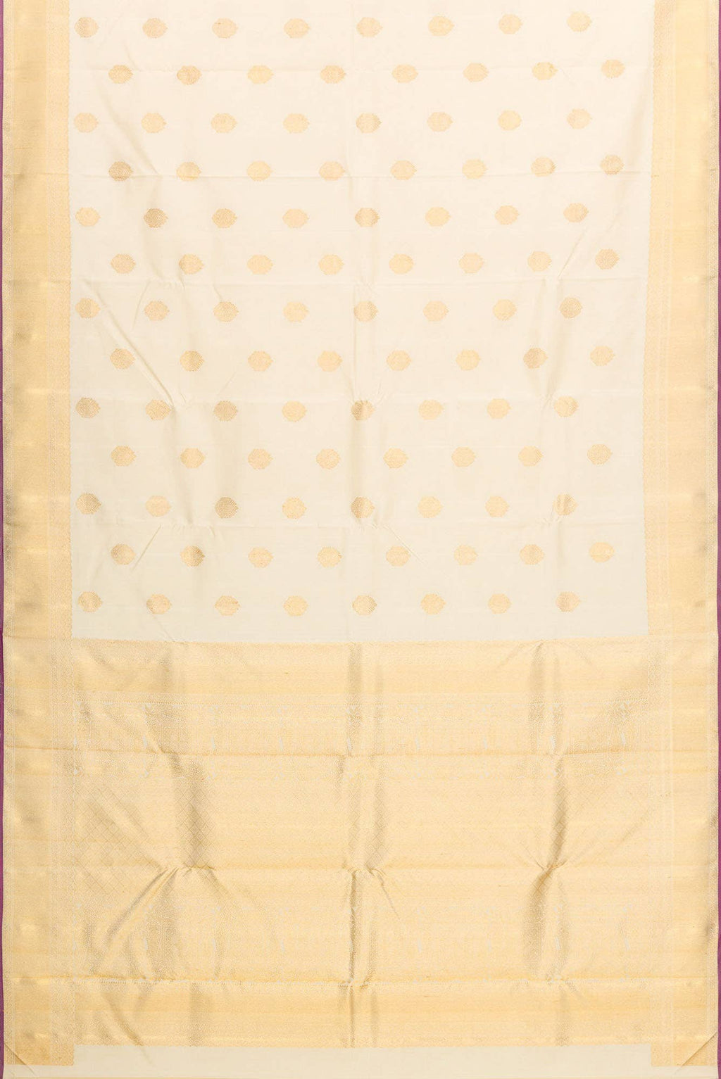 Pure Silk Pure Zari Sandal Dual Tone Kanchipuram Saree