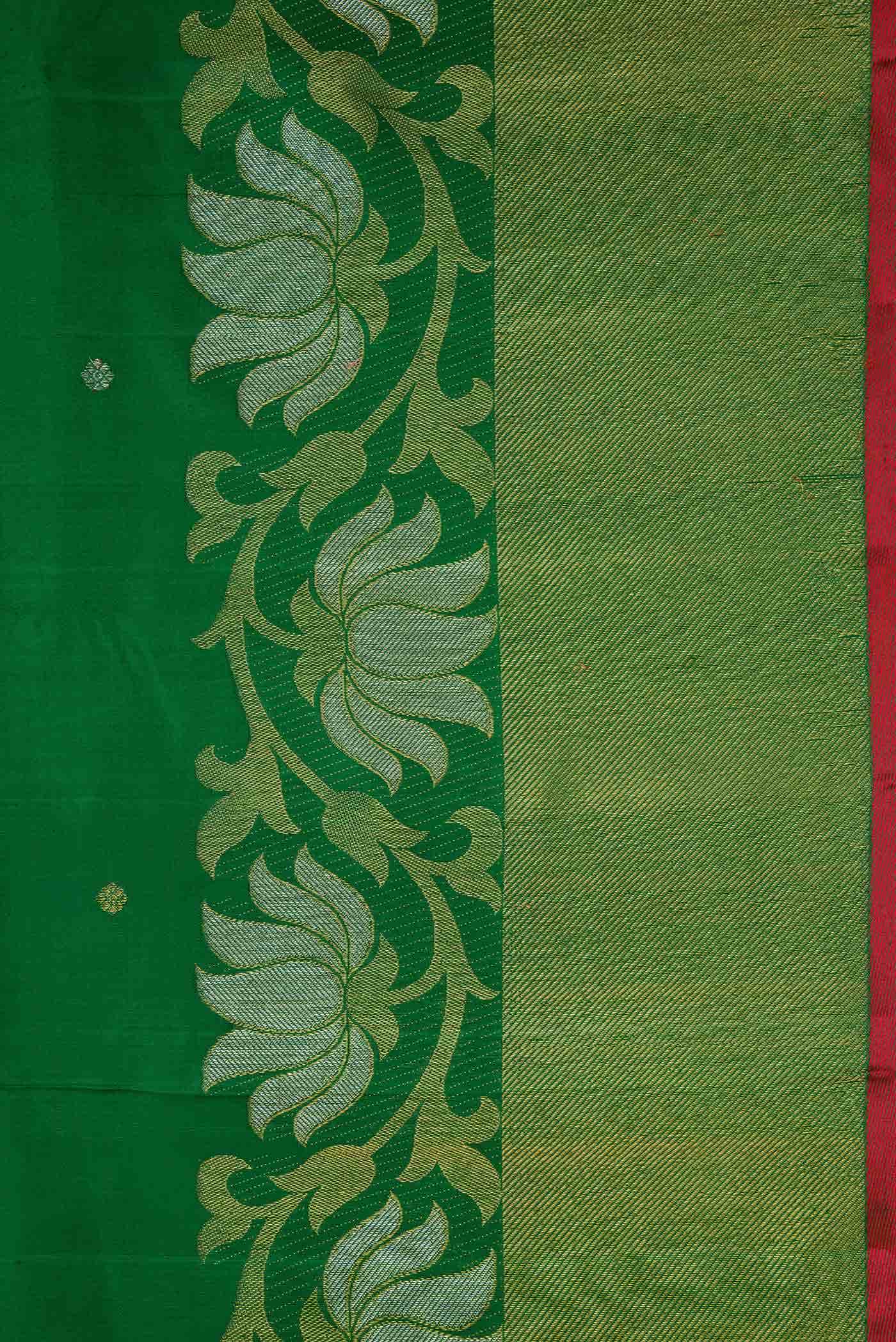 Green Kanchipuram Silk Saree