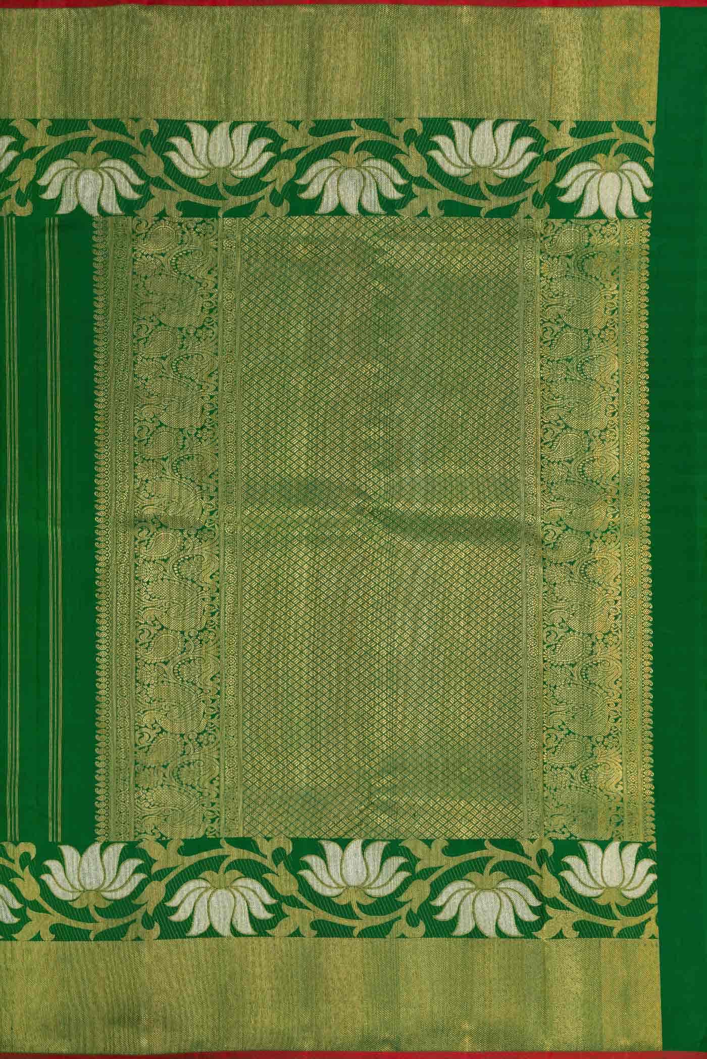 Green Kanchipuram Silk Saree