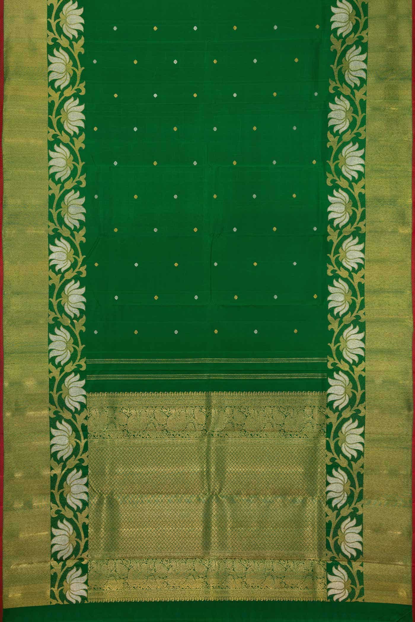 Green Kanchipuram Silk Saree
