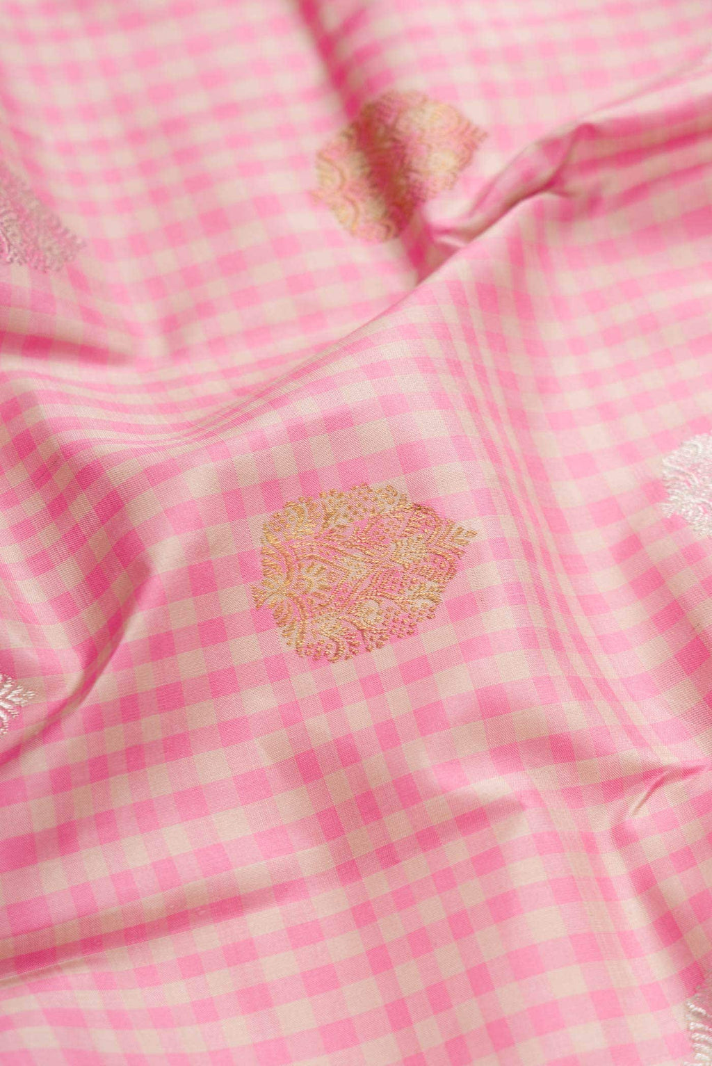Pure Silk Pure Zari Multi Kanchipuram Saree