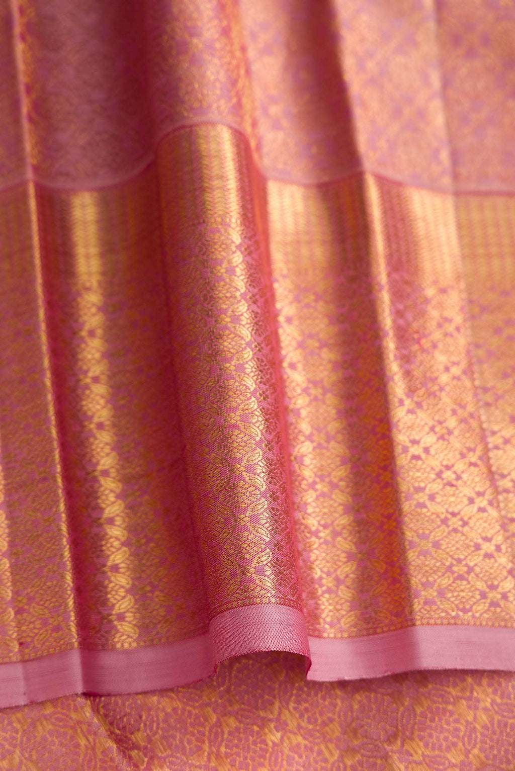 Maroon Dual Tone Kanchipuram Silk Saree