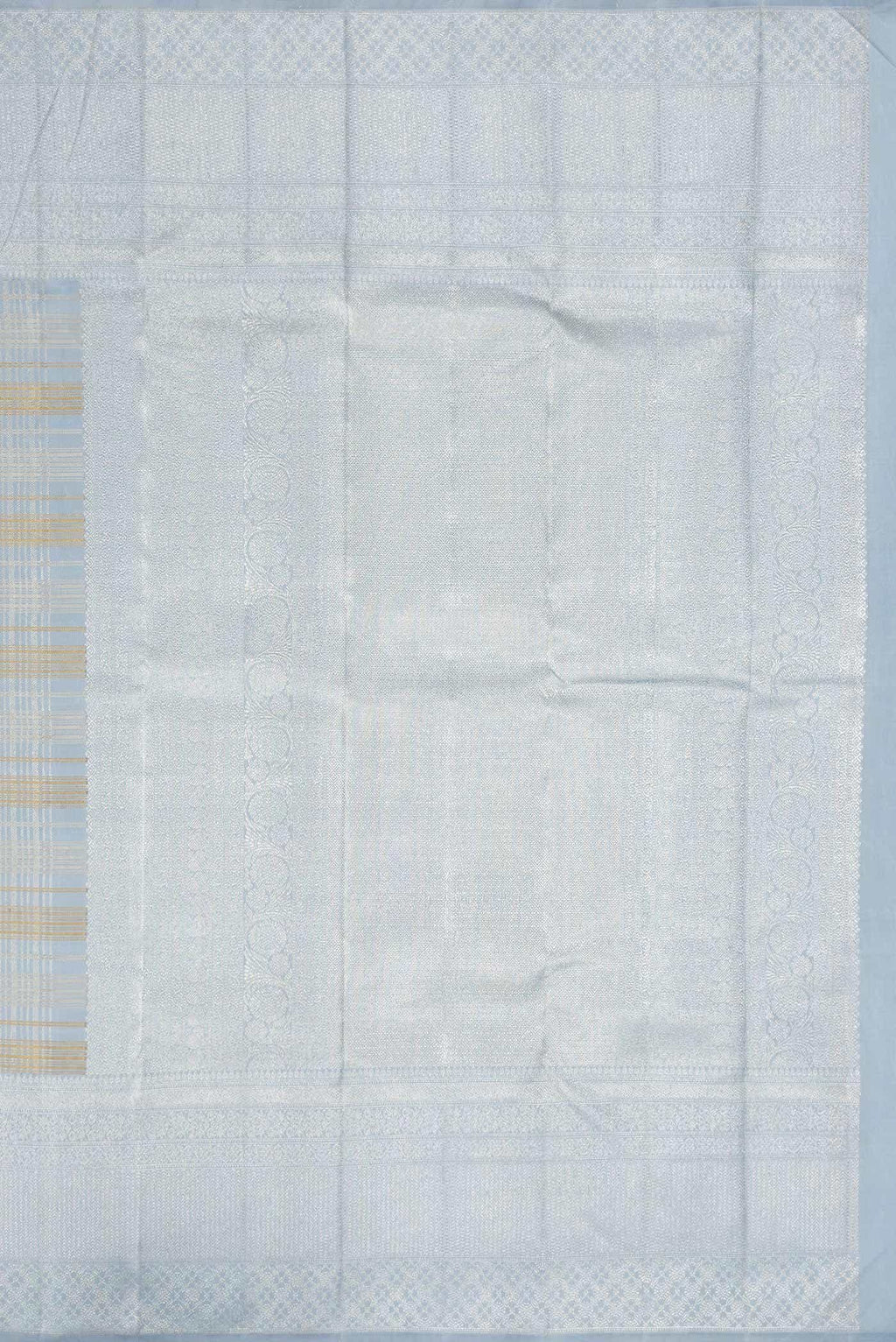 Grey Kanchipuram Silk Saree