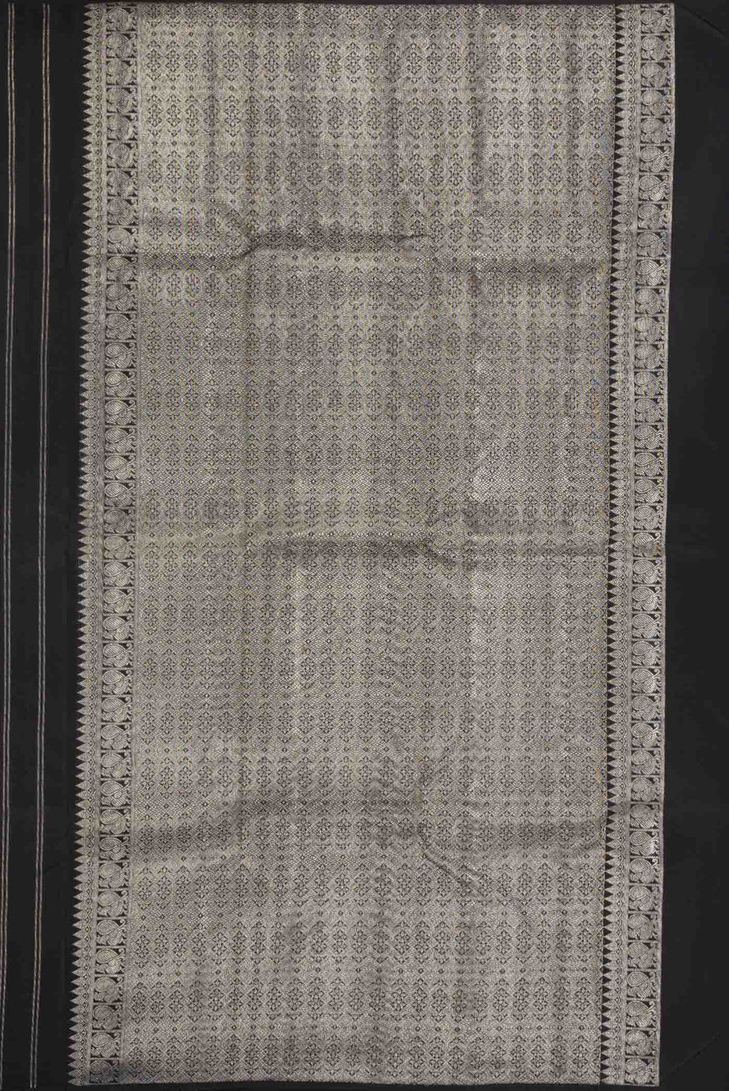 Black Kanchipuram Silk Saree