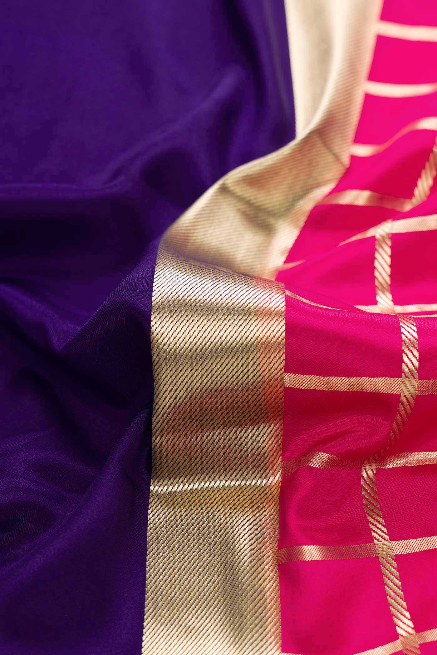 Multi Mysore Crepe Saree