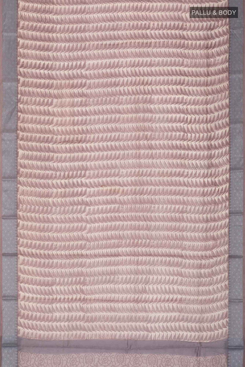 Mauve Chanderi Silk Cotton Saree