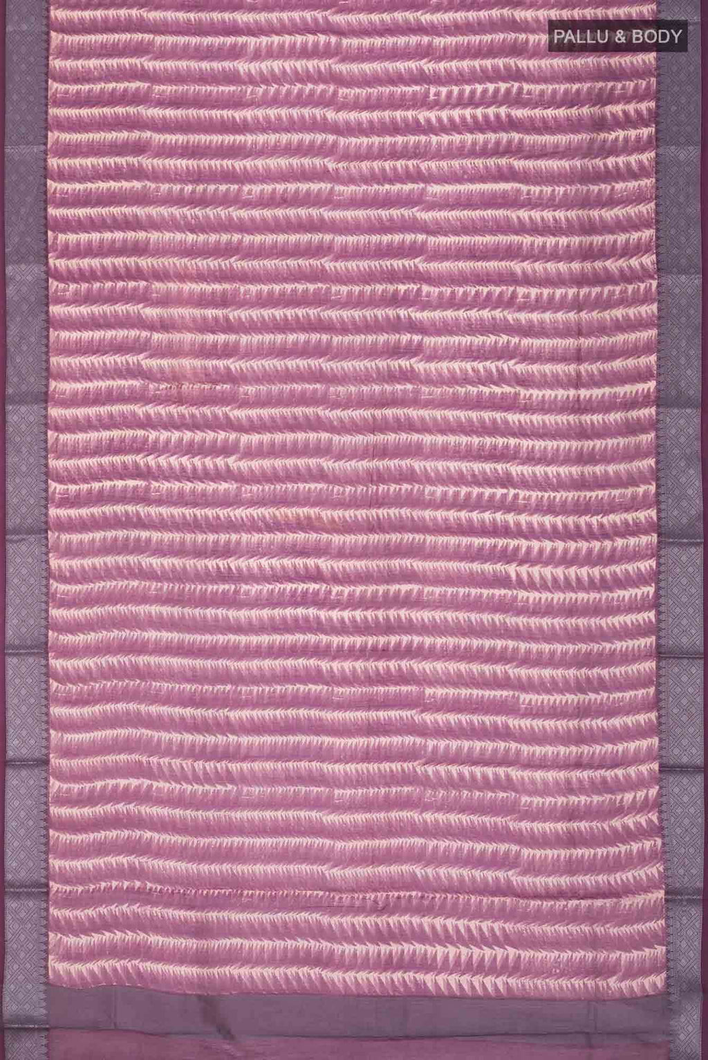 Purple Chanderi Silk Cotton Saree