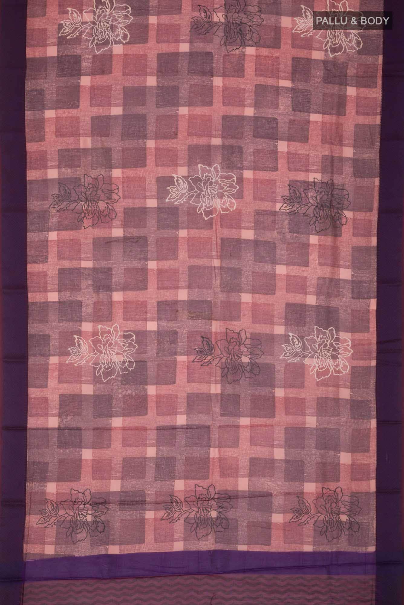 Multi Chanderi Silk Cotton Saree