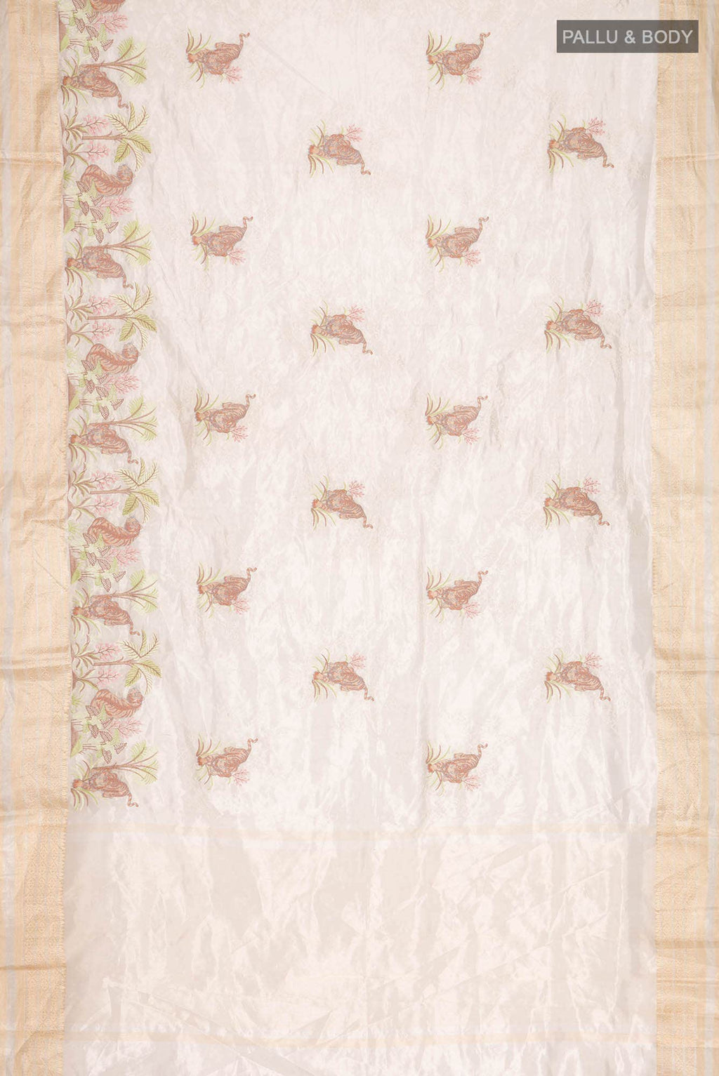 Gold Tissue Silk Saree