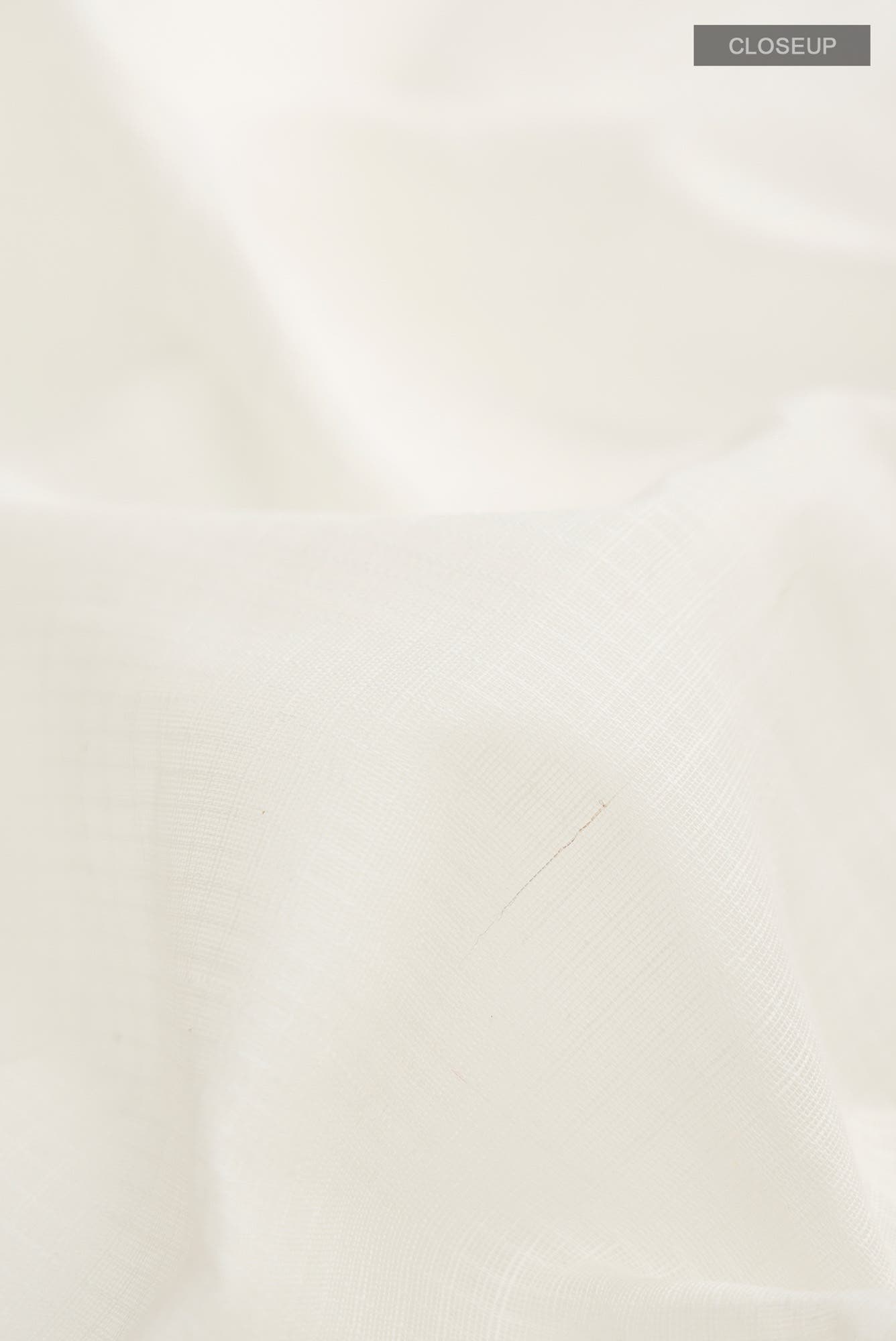 White Cotton Saree
