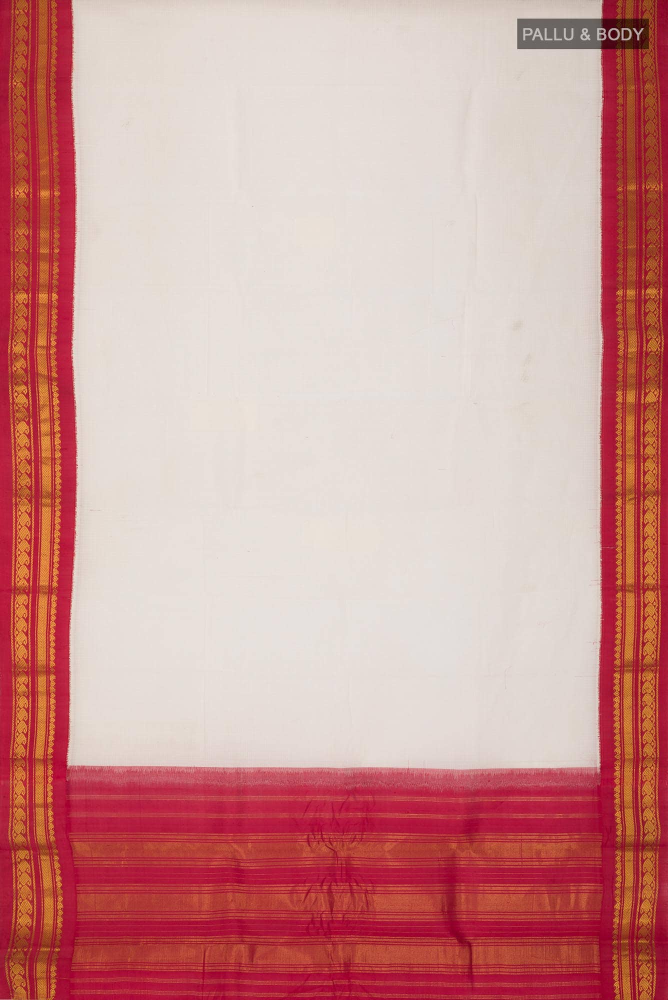 White Cotton Saree