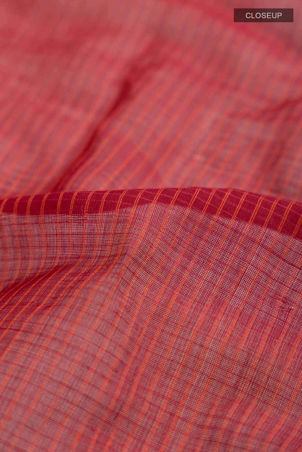 Maroon Gadwal cotton Saree