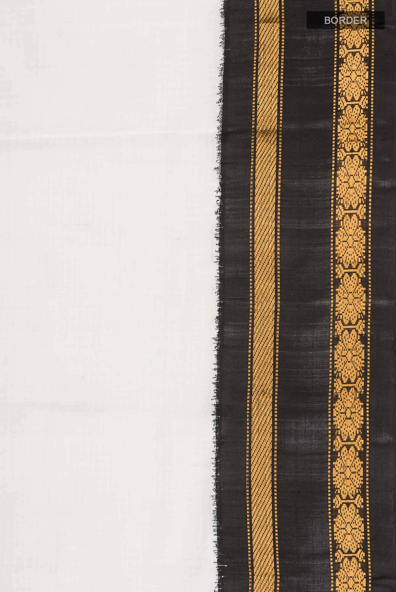 White Cotton Saree