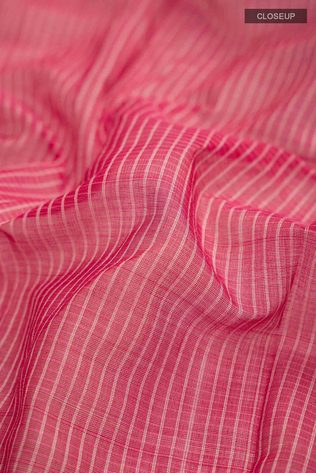 Red Gadwal cotton Saree
